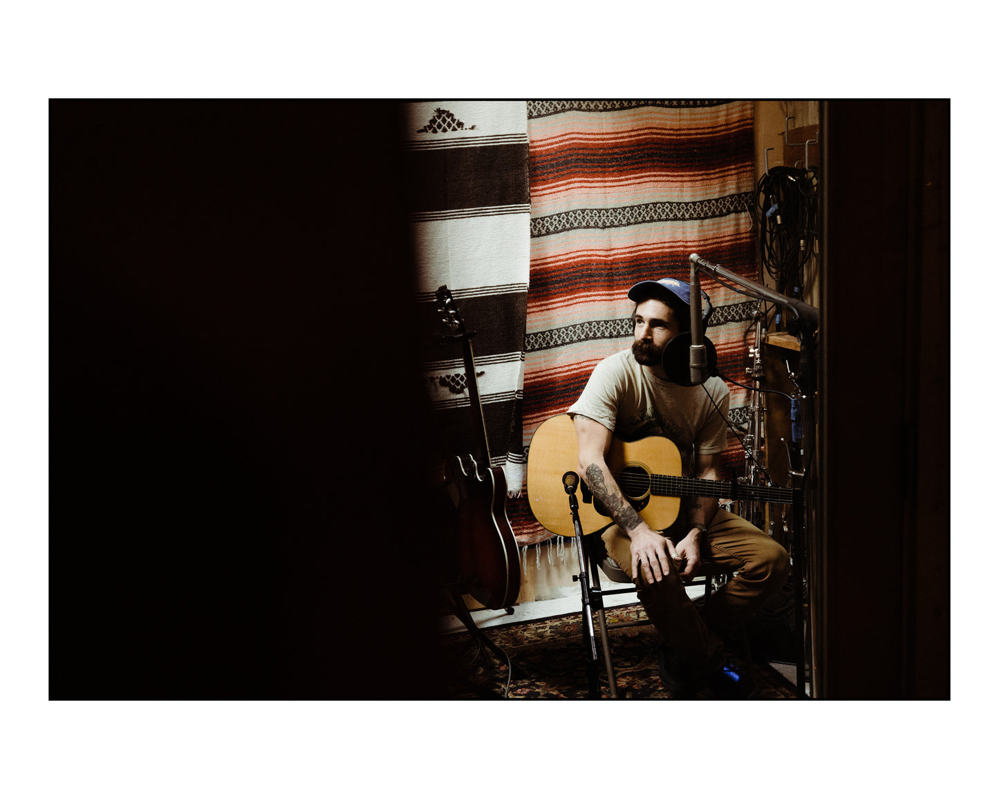 John R. Miller Recording in Nashville, TN, November 2022