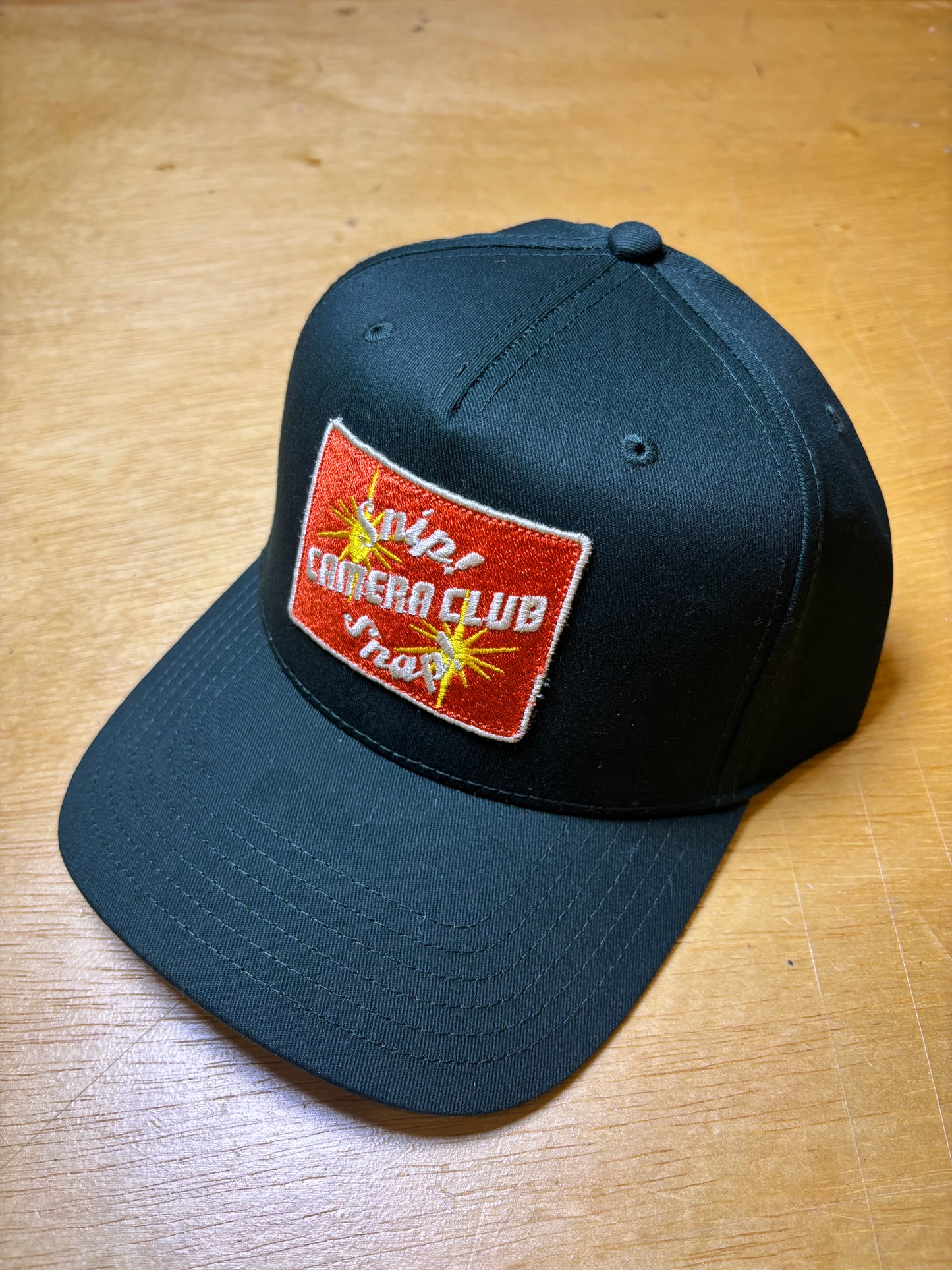 Camera Club Hat - Green Patch